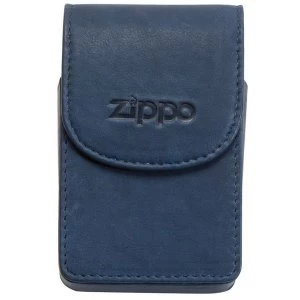 Image of Zippo Leather Cigarette Case Blue
