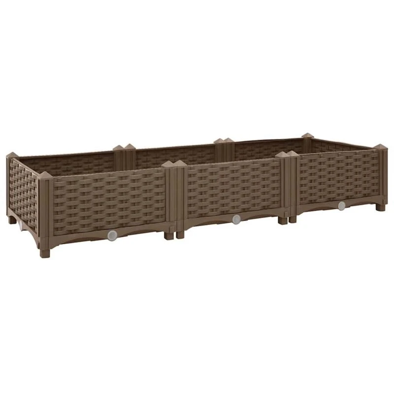 Image of VIDAXL Raised Bed 120x40x23cm Polypropylene Vidaxl 8720286493069