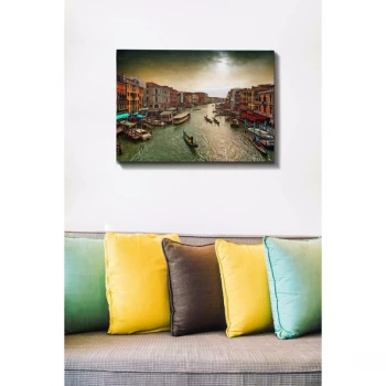 Image of Kanvas Tablo (50 x 70) - 8 Multicolor Decorative Canvas Painting