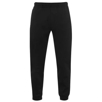Image of Lonsdale Knit Jogging Pants Mens - Black