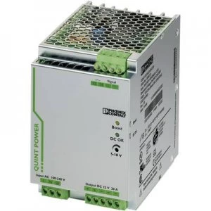 Image of Phoenix Contact QUINT-PS/1AC/12DC/20 Rail mounted PSU (DIN) 12 V DC 20 A 240 W 1 x