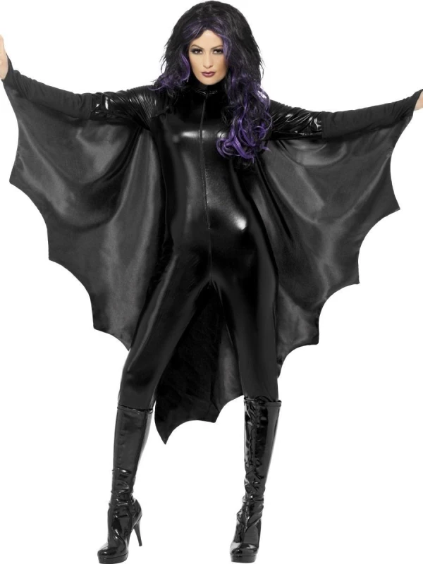 Image of Smiffys Vampire Bat Wings Black