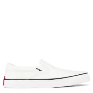Image of Hugo Dyer Slon Slip On Shoes - White