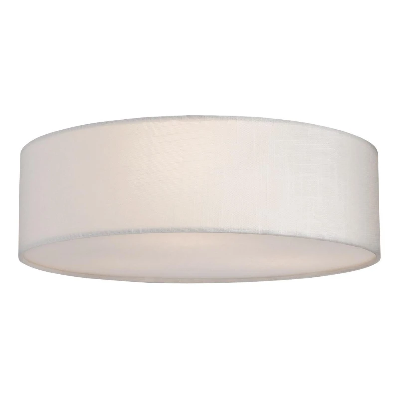 Image of Firstlight Camden 3-Light Flush Ceiling Light in Cream