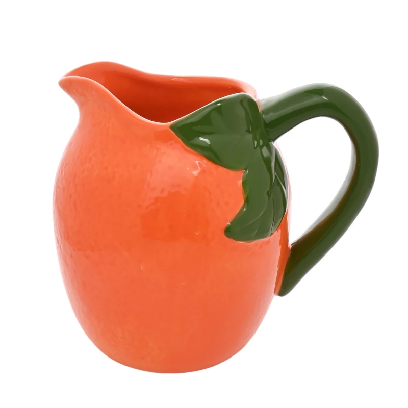 Image of Hestia Orange Jug Small Orange Unisex