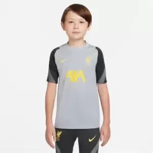 Image of Nike LFC Strike Junior Boys Top - Grey
