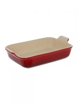 Image of Le Creuset Deep Rectangular Dish 32cm Cerise