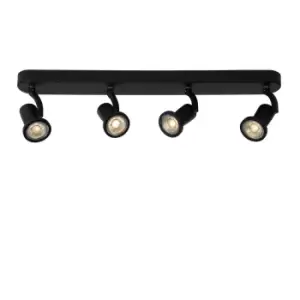 Image of Jaster-Led Modern Ceiling Spotlight Bar - LED - GU10 - 4x5W 2700K - Black