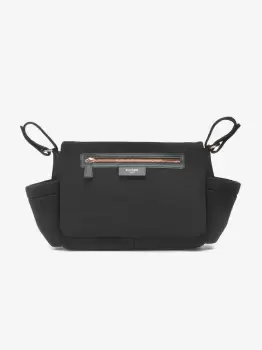 Image of Storksak Stroller Organiser Luxe Scuba Black