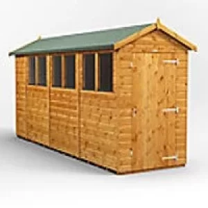 Image of Power Garden Shed 144PA Golden Brown 14x4