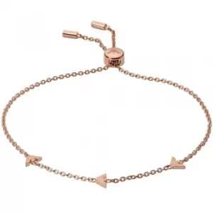 Image of Emporio Armani EG3504221 Rose Gold Bracelet