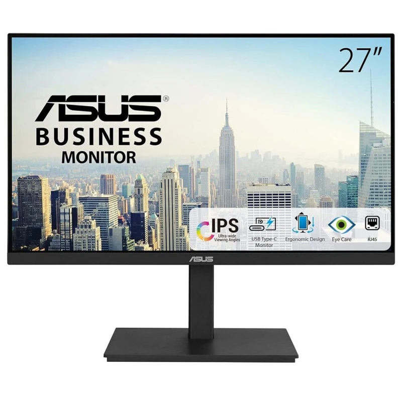 Image of Asus ASUS VA27ACFSN computer monitor 68.6cm (27") 2560 x 1440 pixels Wide Quad HD LCD Black 90LM06GJ-B01170