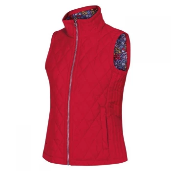Image of Regatta Charna Quilted Bodywarmer - TrueRd/Ditsy