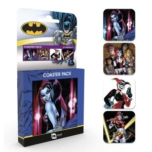 Image of DC Comics Harley Quinn Coaster Pack