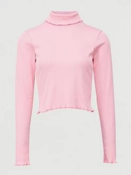 Image of Nike Nsw Femme Long Sleeve Top - Pink