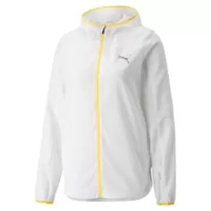 Image of Puma Woven Hooded Jacket Womens - White
