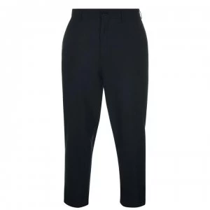 Image of Farah Vintage Pinstripe Crop Trousers - 412 True Navy