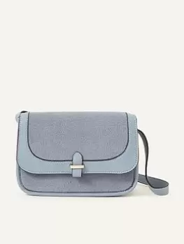 Image of Accessorize Felt Cross Body, Blue, Women