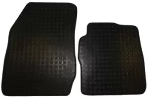 Image of Rubber Car Mat Ford Transit Courier 2014 Onwards Pattern 3442 FD55RM
