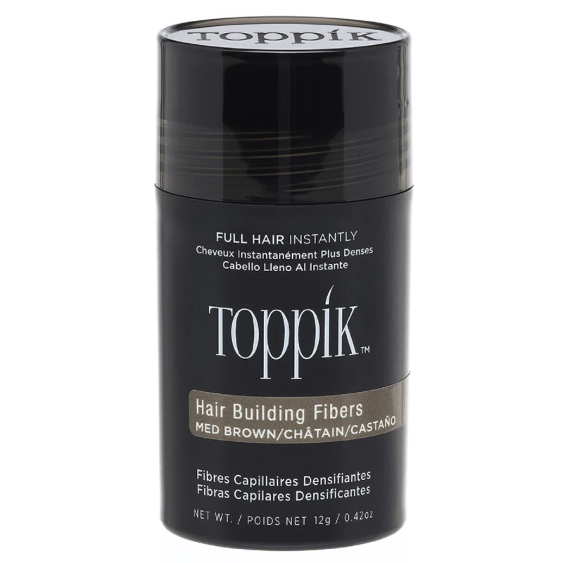 Image of Toppik Hair Building Fibers Medium Brown 12 g