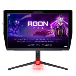 Image of AOC 27" AG274QXM Quad HD IPS LED Gaming Monitor