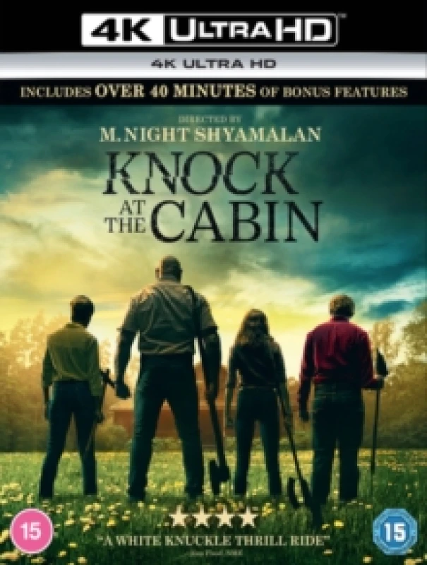 Image of Knock at the Cabin Bluray 5053083259099
