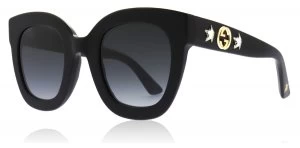 Image of Gucci GG0208S Sunglasses Black 001 49mm