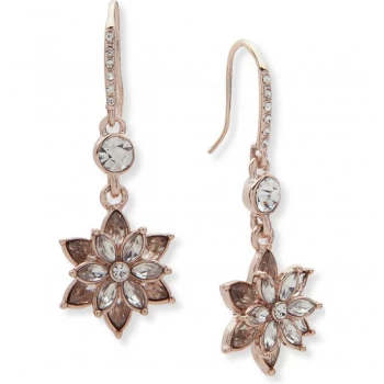 Image of Anne Klein Jewellery Radiant Days Flower Earrings