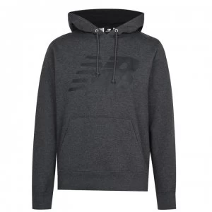 Image of New Balance Fleece Hoodie Mens - Charcoal