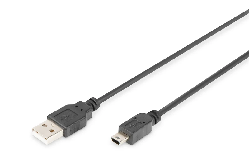 Image of Digitus USB-C - Mini-B connection cable. 1m