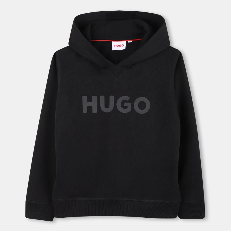 Image of HUGO Kids Pull Over Hoodie OTH Hoodies 6Y Black 53022603155
