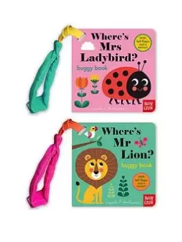 Image of Where'S Mr Lion? & Where'S Mrs Ladybird Buggy Books