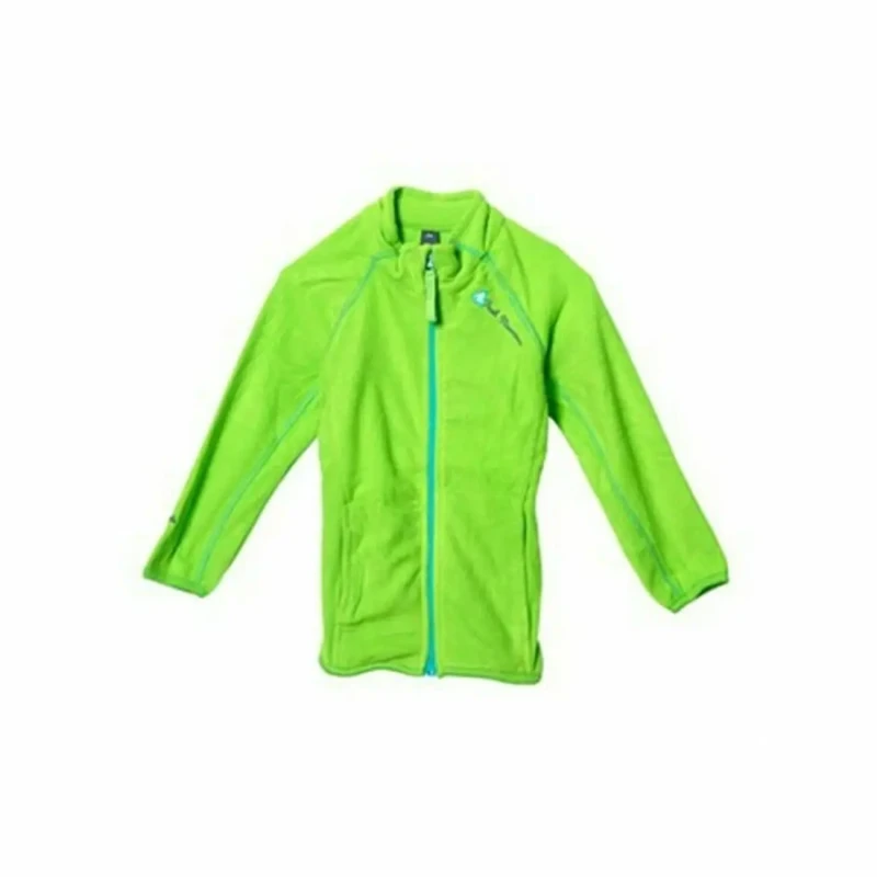 Image of Peak Mountain Girl's microfleece sweatshirt Peak Mountain full-zipGafone Vert Female 12 ans GAFONE/AF/1-VERT