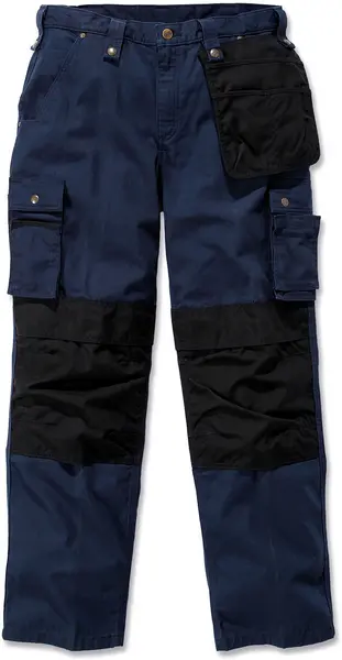 Image of Carhartt Multi Pocket Ripstop Pants, blue, Size 38