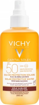 Image of Vichy Capital Soleil Solar Protective Water Enhanced Tan SPF50 200ml