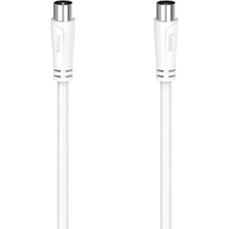 Image of Hama Hama Antennas, SAT Cable [1x Coax plug - 1x Coax socket] 20 m White 00205051