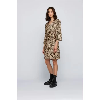 Image of Hugo Boss Denot Dress Open Miscellaneous Size 10 Women