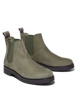 Image of Timberland Hannover Hill Chelsea Ankle Boot - Green , Green, Size 8, Women