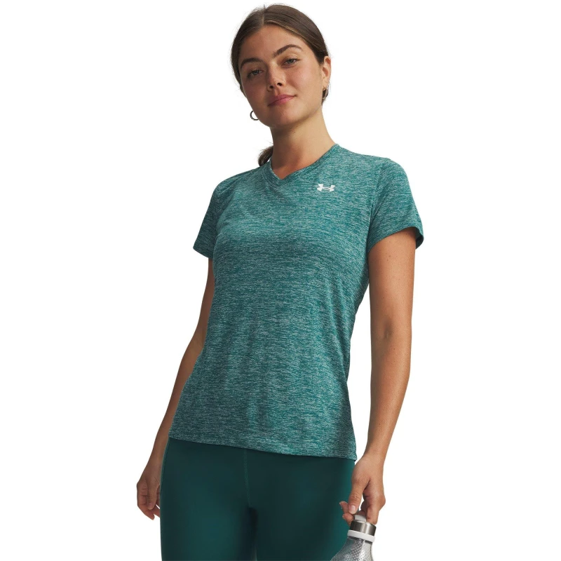 Image of Womens V-neck top Under Armour Tech Twist Vert Female 2XL