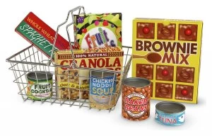 Image of Melissa and Doug Toy Shopping Basket