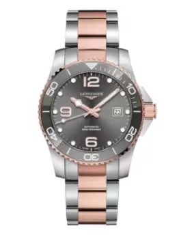 Image of Longines HydroConquest Automatic Grey Dial Steel Mens Watch L3.781.3.78.7 L3.781.3.78.7