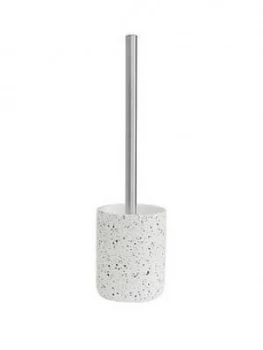 Image of Premier Housewares Gozo Concrete Toilet Brush And Holder