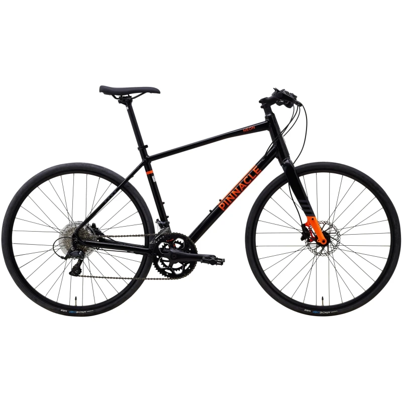 Image of Pinnacle Neon 1 Hybrid Bike Mens - Black XS