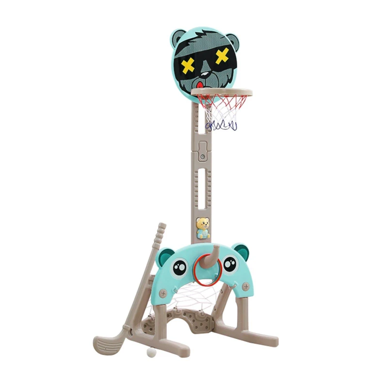 Image of KIDKID Adjustable Car Basketball Toy Green unisex One size