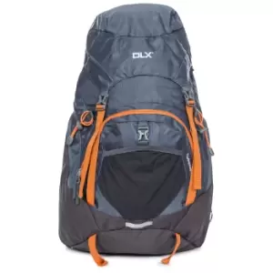 Image of Trespass Twinpeak 45 Litre DLX Hiking Rucksack/Backpack (One Size) (Flint)