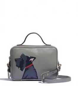 Image of Radley & Friends Small Ziptop Cross Body Bag - Natural