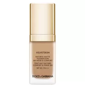 Image of Dolce & Gabbana New Velvet Skin Foundation 30ml (Various Colours) - N370 Bisque