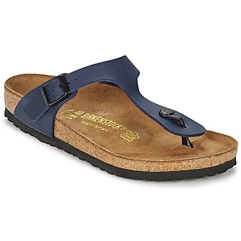 Image of Birkenstock GIZEH mens Sandals in Blue,5,6,7,8