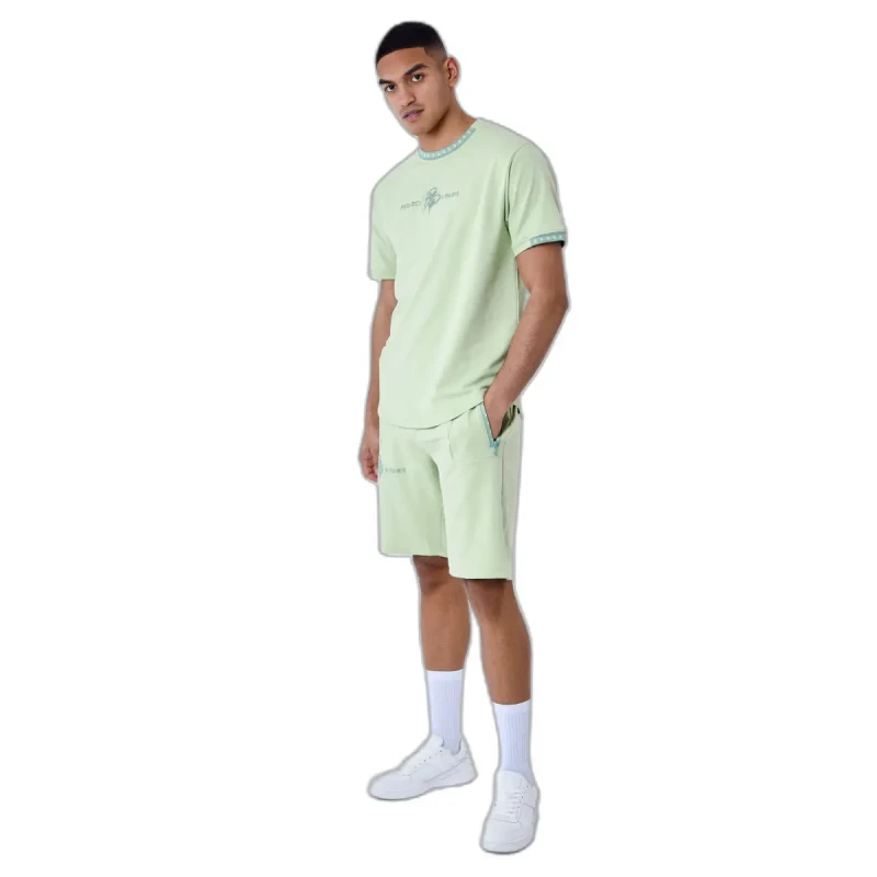 Image of Project X Paris Plain t-shirt with logo band Project X Paris Vert Male XS