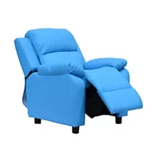 Image of Homcom Kids Sofa Blue 710 x 63 mm